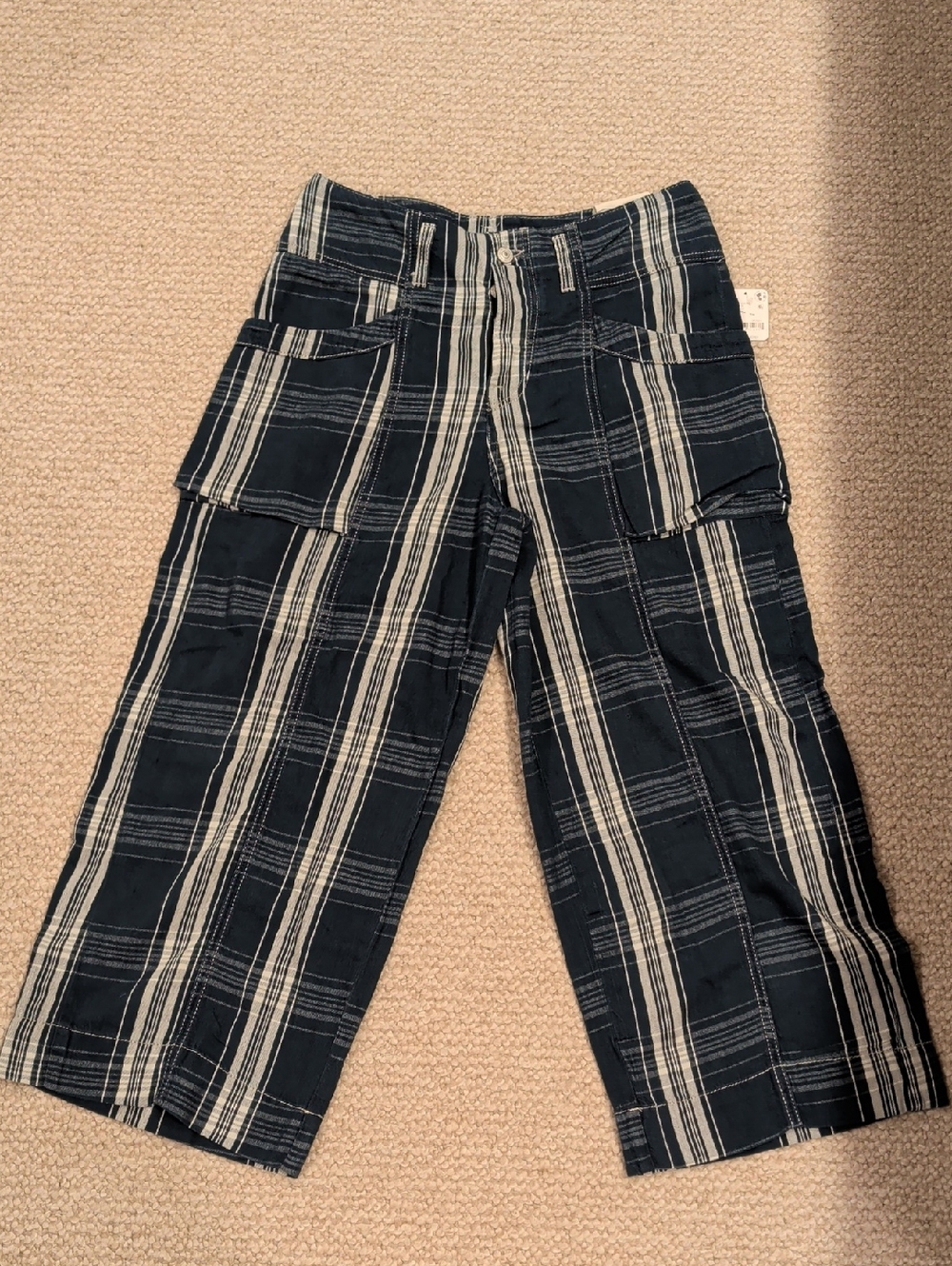 Free People Rose Hall Low Sling Trouser Pants